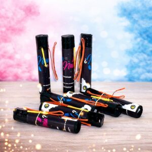 Chisperos con Humo para Revelación de Género – Paquete de 3 Piezas