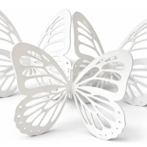 Mariposas Decorativas 3D para Eventos | Kit de 3 Piezas para Bodas, XV Años y Gender Reveal