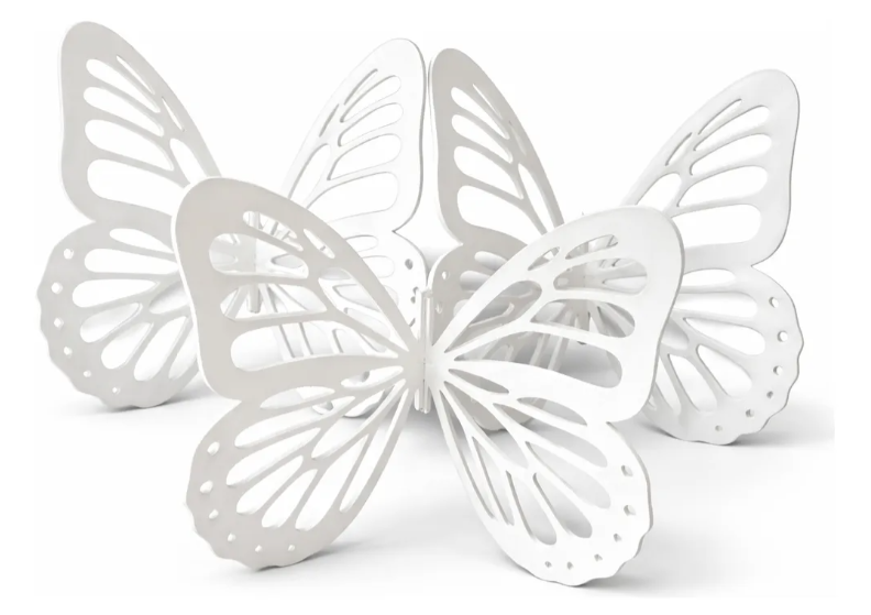 Mariposas Decorativas 3D para Eventos | Kit de 3 Piezas para Bodas, XV Años y Gender Reveal